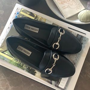 Designer inspired horse bit loafers - Steve Madden - size 6